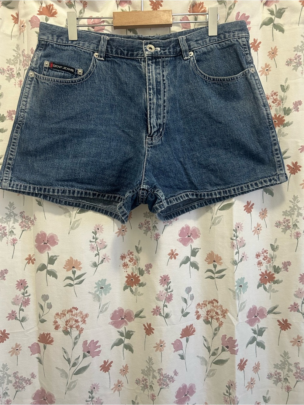 DKNY Denim Shorts - Classic Five-Pocket Style